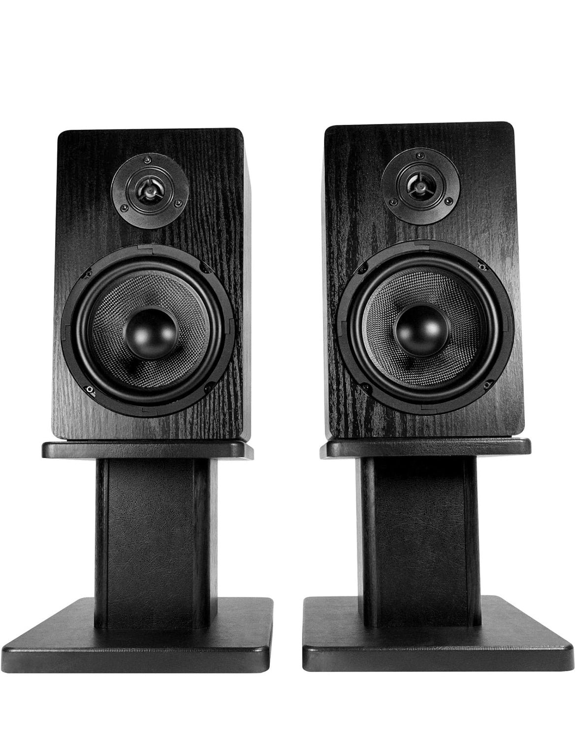 Rockville (2) APM5C 5.25" 250W Powered USB Studio Monitor Speakers+Desk Stands
