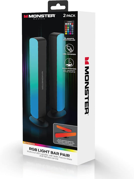 Monster RGB Ligstaaf (2-pak)