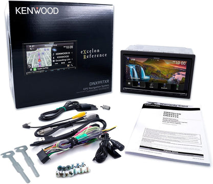 Kenwood eXcelon Reference 6.8" DVD-navigasie-ontvanger versoenbaar met CarPlay
