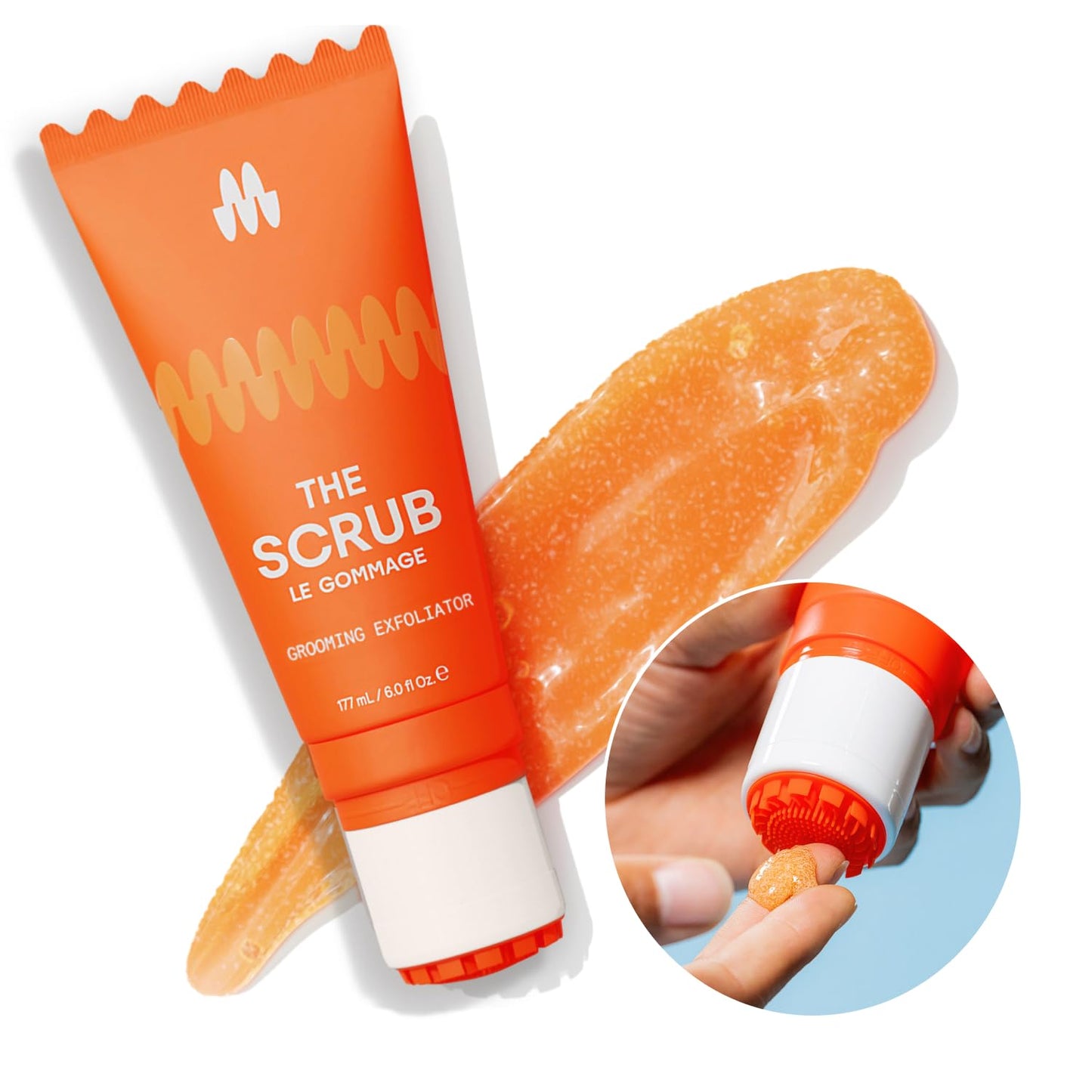 Meridian Pre-Grooming Exfoliator Scrub + Hydrating Gel Intimate Areas For Women & Men, Sensitive Skin, Ideal For Pubic, Bikini & Armpit Areas, Reduce Skin Irritation, Ingrown Hairs & Bumps