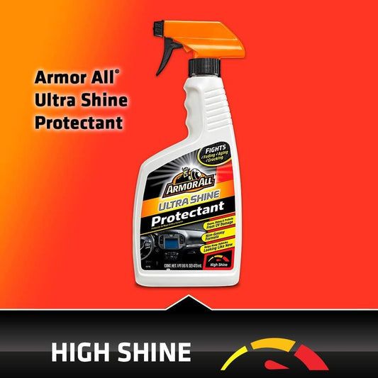 Armor All Kar Skoonmaker en Kar Beskermer, Spuitbottel Skoonmaker en Beskermer vir Motors, Vragmotors, Motorfietse (473 ml) 2 Pak