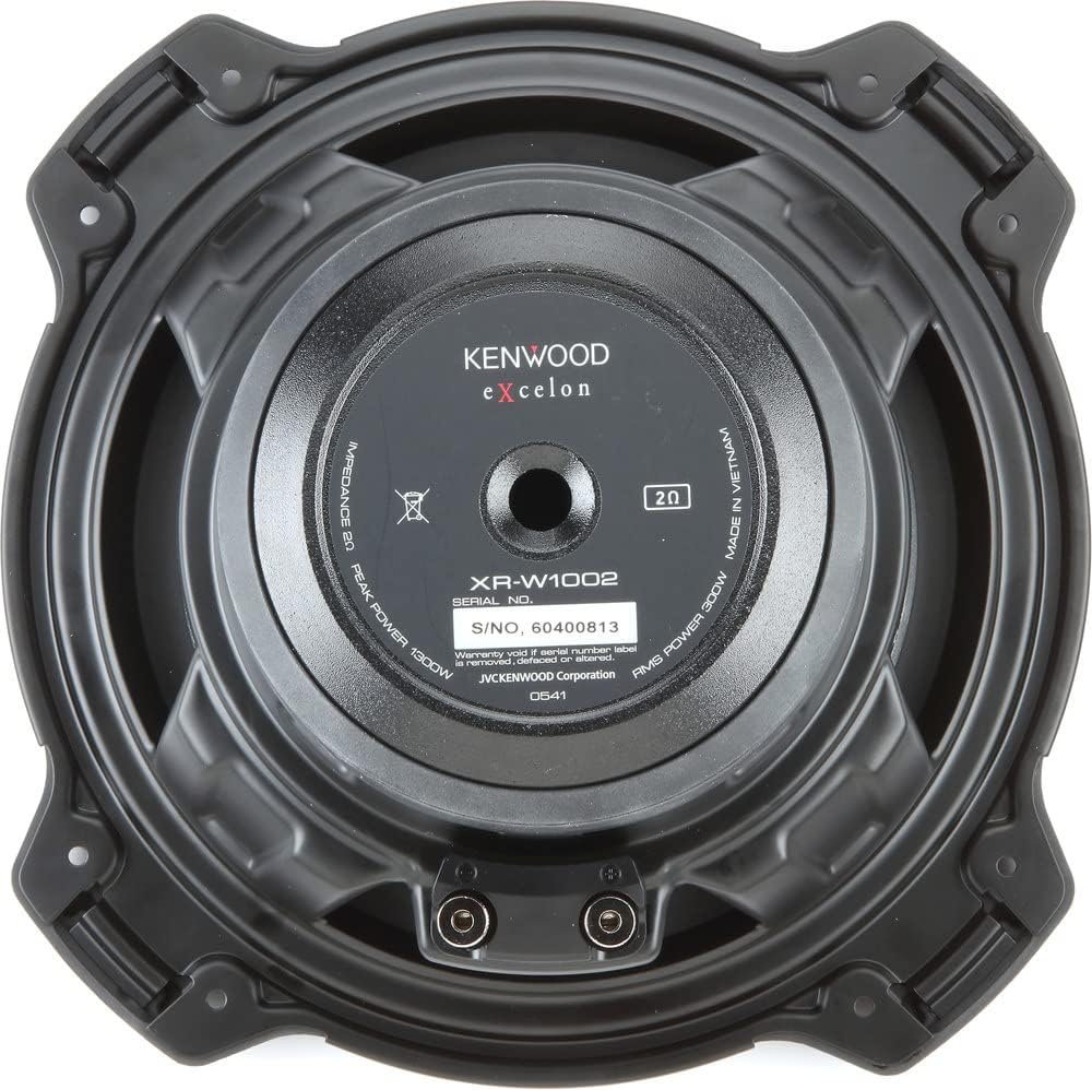 Kenwood Excelon XR-W1002 10" 2-ohm Komponent Subwoofer