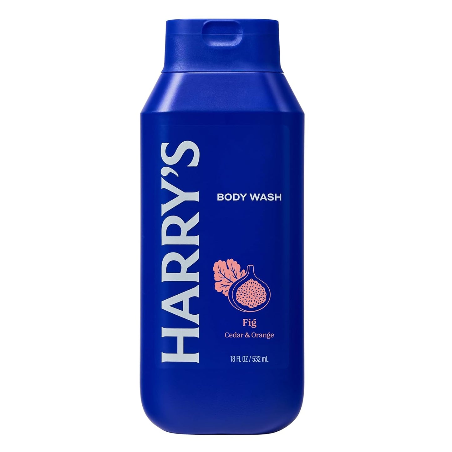 Men's Body Wash Shower Gel for Men - No Parabens, Sulfates, or Dyes - Fig - (3 Pack) 18 fl oz