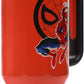 Insulated Stainless Steel Tumbler w/ Reusable Straw & Leak-Proof Lid Easy Carry Handle 40oz (Spiderman)