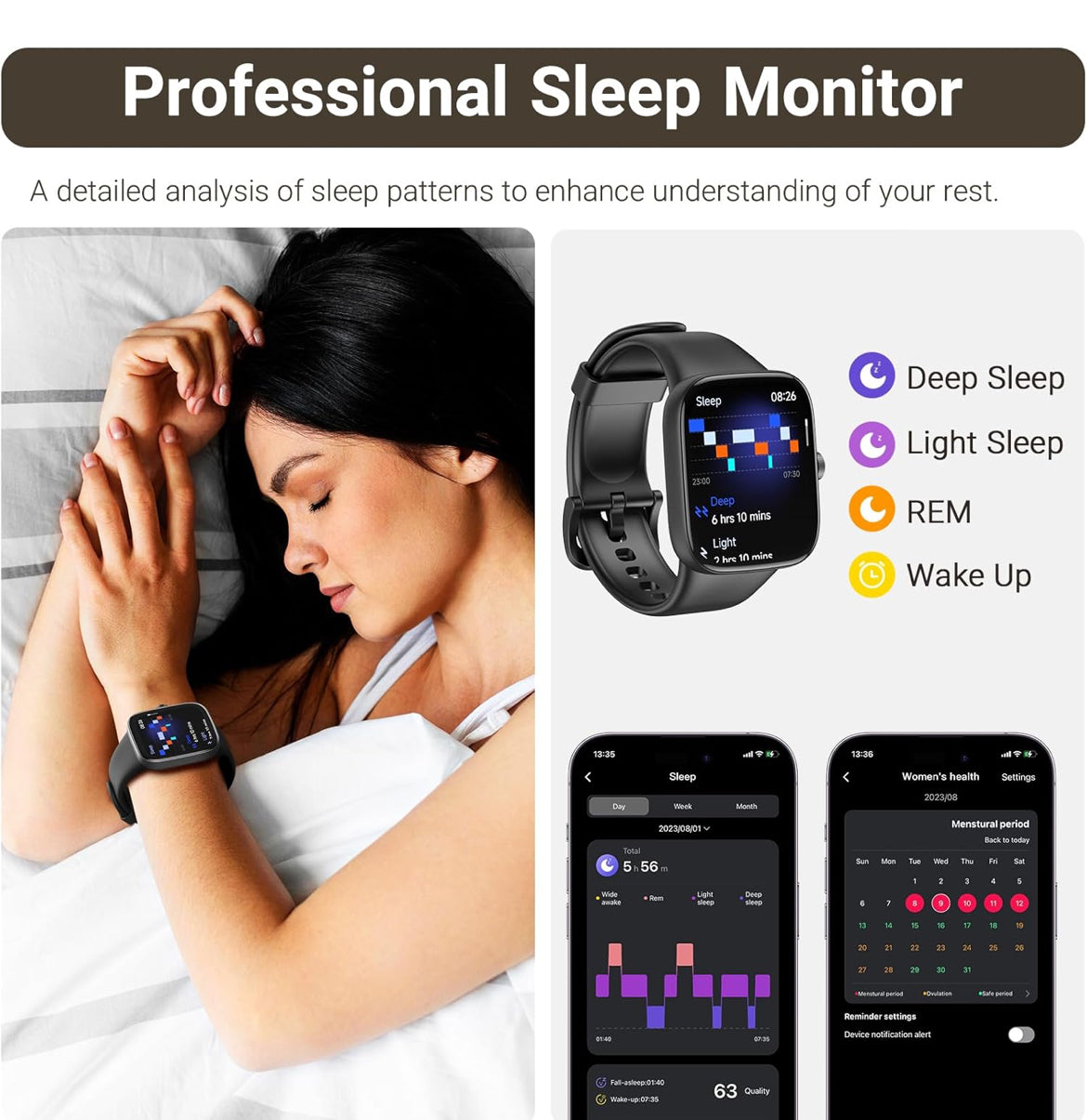 LED S7 Smart Watch Bluetooth Call 1.85" Ultra HD Screen, Dynamic Dials Messages Push 100+ Sports Modes