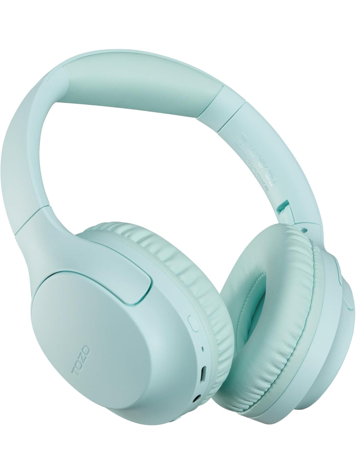 HA1 Bluetooth 5.4 Over Ear Headphones, 70H Playtime w/ Mic, Foldable Headset, Deep Bass Stereo