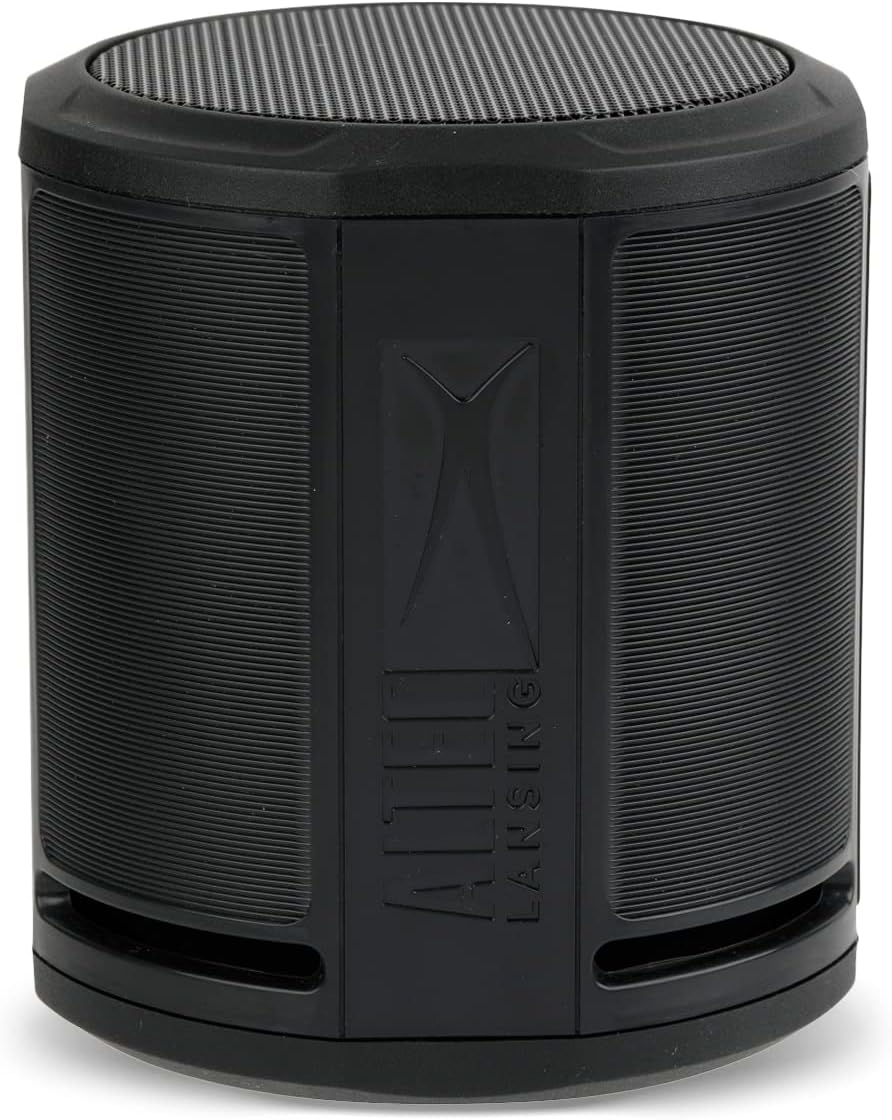 Altec Lansing HydraOrbit - Waterdigte Bluetooth-luidspreker, Liggewig en Draagbare Luidspreker vir Reis- en Buiteluggebruik, Swart