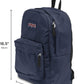 JanSport SuperBreak One Backpacks - Durable, Lightweight Bookbag with 1 Main Compartment, Front Utility Pocket with Built-in Organizer - Premium Backpack, Black