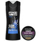 AXE Men's Hair Styling Sets – Phoenix Clean and Strong 2-in-1 Shampoo + Classic Pomade, Signature Polished Look, Medium Hold - High Shine