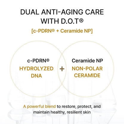 REJURAN Dual Effect Ampoule, DOT DUAL c-PDRN® Face Serum, 1.01 fl oz
