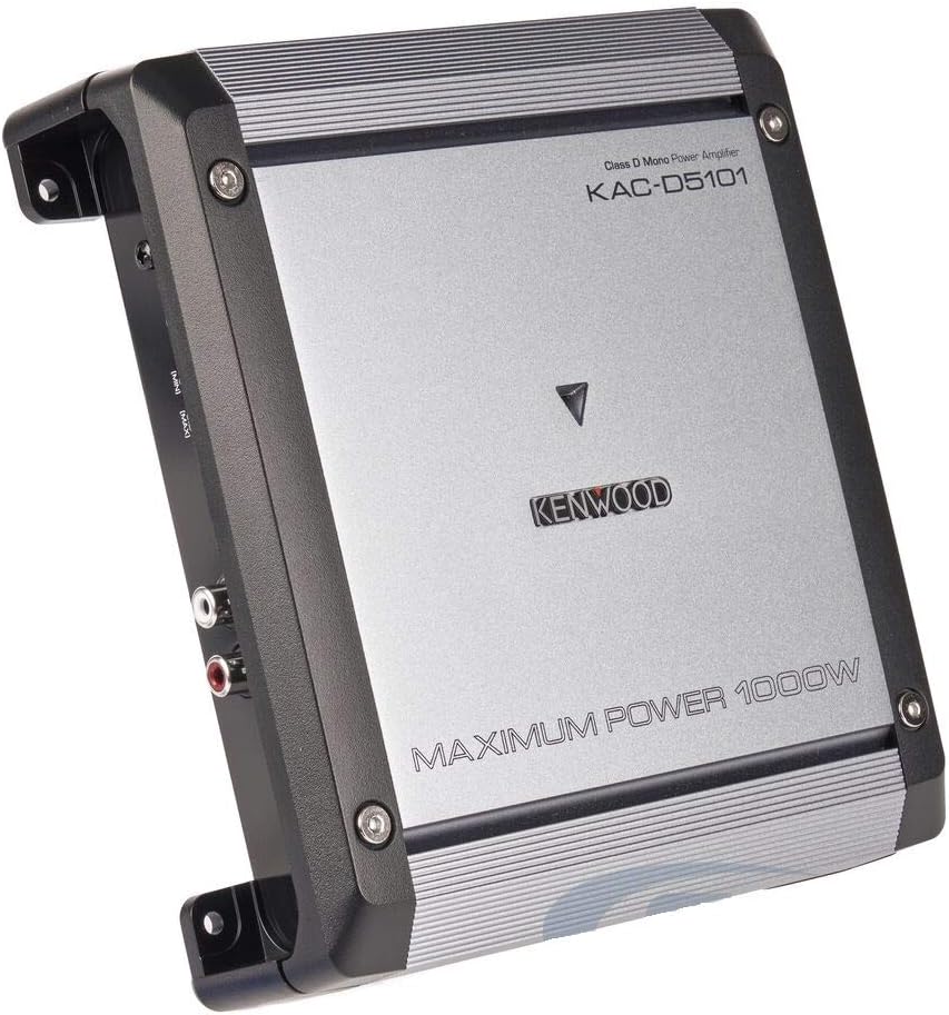 Kenwood KAC-D5101 1000W Maksimum Krag 4-Ohms Mono Versterker Klas D