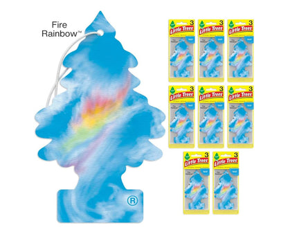 LITTLE TREES Kar Lugverfrisser Hangboom Langdurige Geur - Fire Rainbow (24)