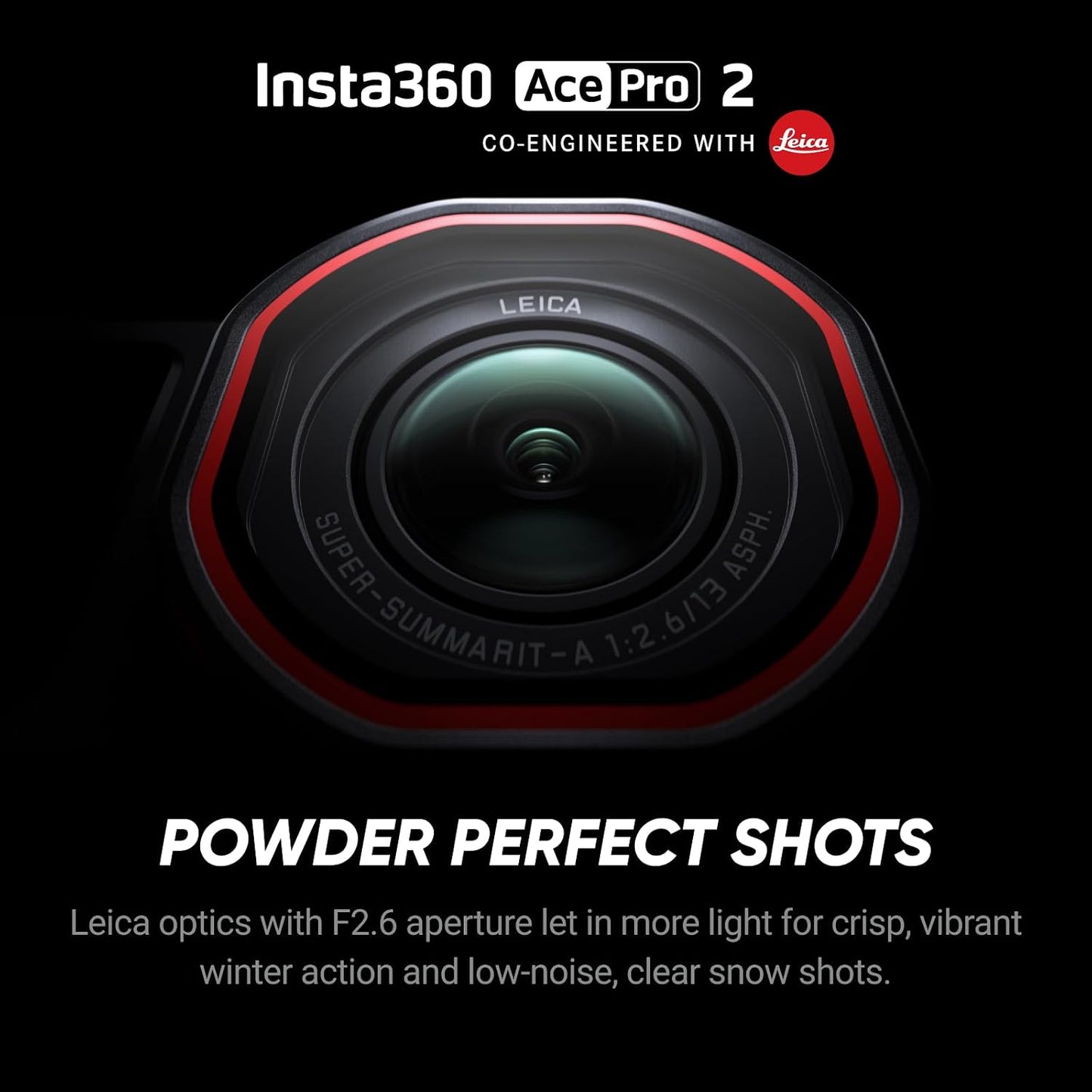 Insta360 Ace Pro 2 Winter Bundle Dual Battery - 8K Waterproof Action Camera Co-Engineered with Leica, 1/1.3" Sensor, Dual AI Chip, Leading Low Light, Superior Audio, Flip Screen & AI Editing for Vlogs