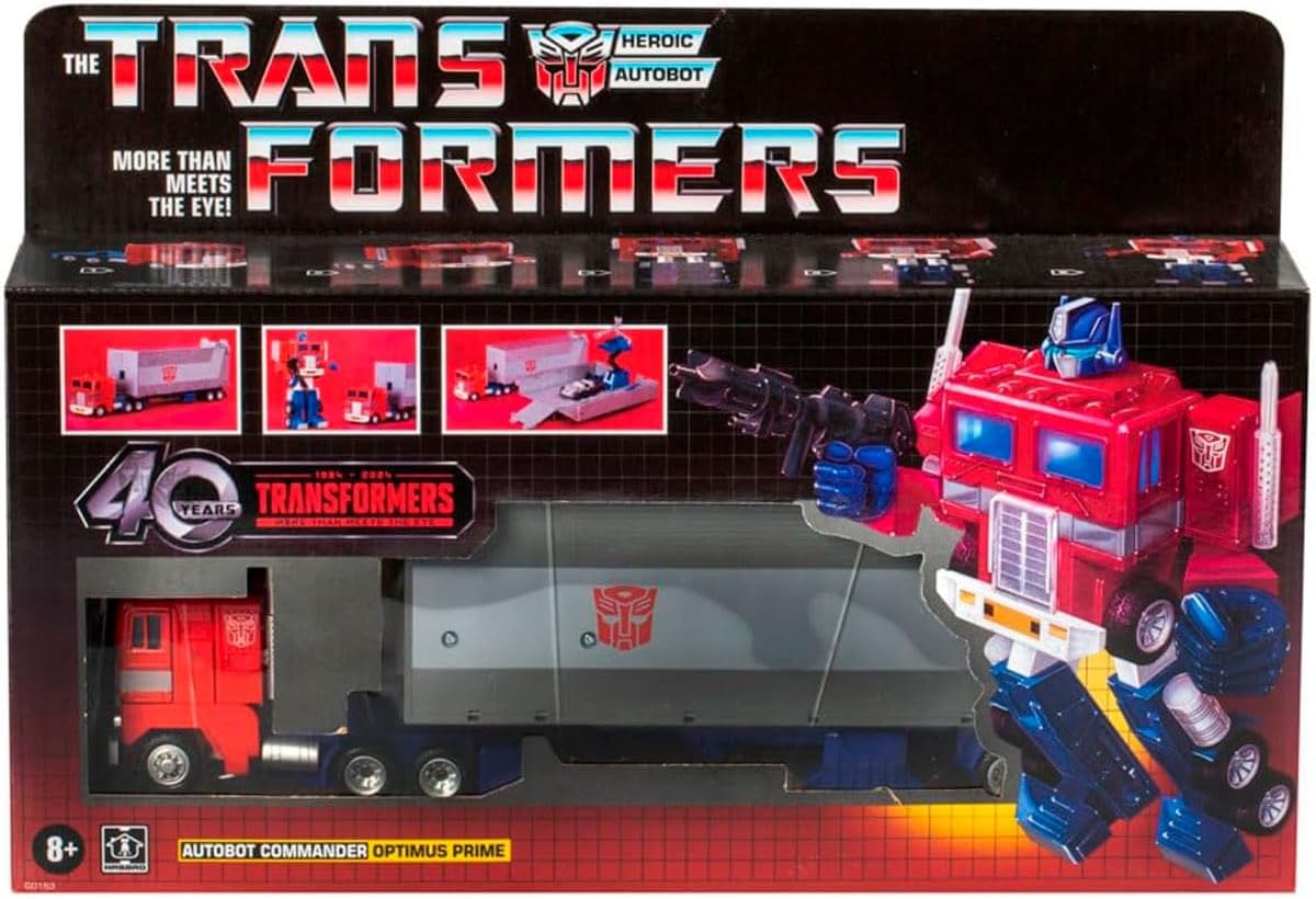 Transformers 6-Inch Retro G1 Optimus Prime Action Figure
