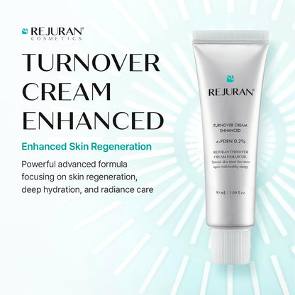 REJURAN Turnover Cream Enhanced, DOT™ c-PDRN® Face Moisturizer, 1.69 fl oz