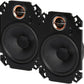 Infinity Kappa Series 4x6 Inches  (104mm x 157mm) 2-Way Car Speaker - (Pair)