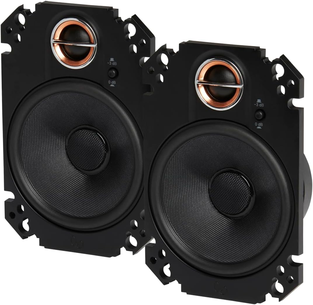 Infinity Kappa Series 4x6 Inches  (104mm x 157mm) 2-Way Car Speaker - (Pair)