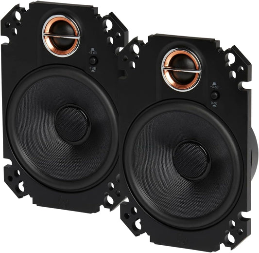Infinity Kappa Series 4x6 Inches  (104mm x 157mm) 2-Way Car Speaker - (Pair)