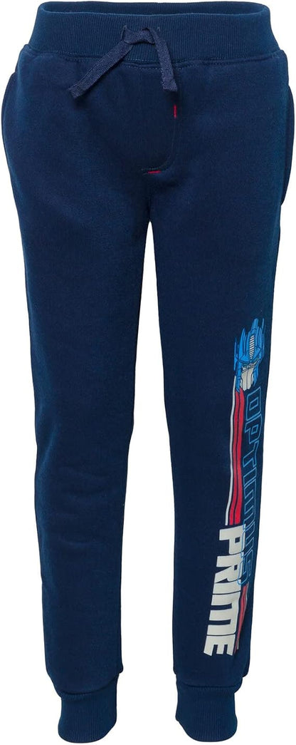 Transformers Boys' 2-Piece Fleece Hoodie and Joggers Set Toddler to Big Kid