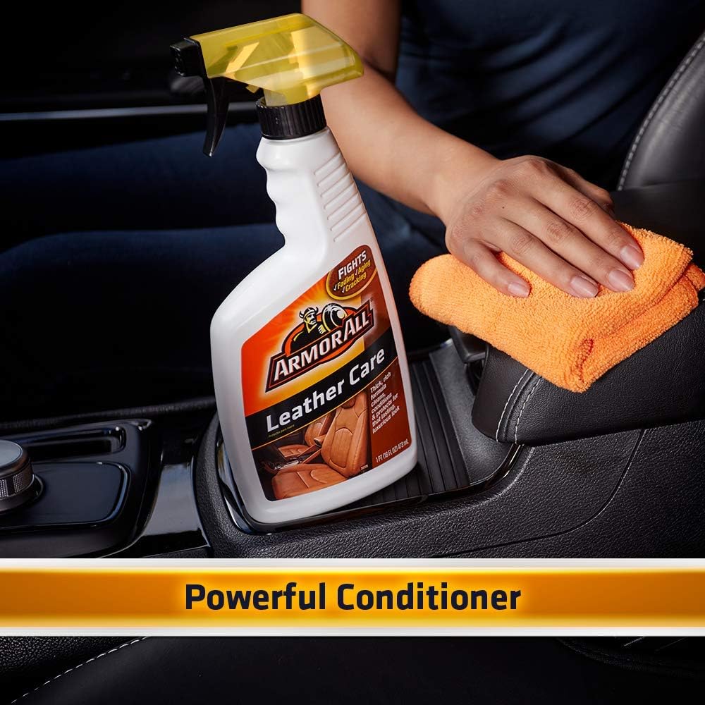 Armor All Motorleer Skoonmaker en Beskermer vir Motors, Vragmotors en Motorfietse, Sluit 2 Bottels in (16 Fl Oz)