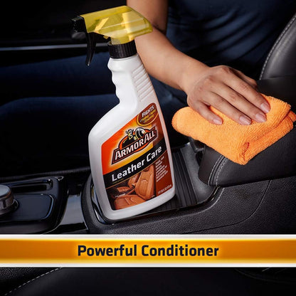 Armor All Motorleer Skoonmaker en Beskermer vir Motors, Vragmotors en Motorfietse, Sluit 2 Bottels in (16 Fl Oz)