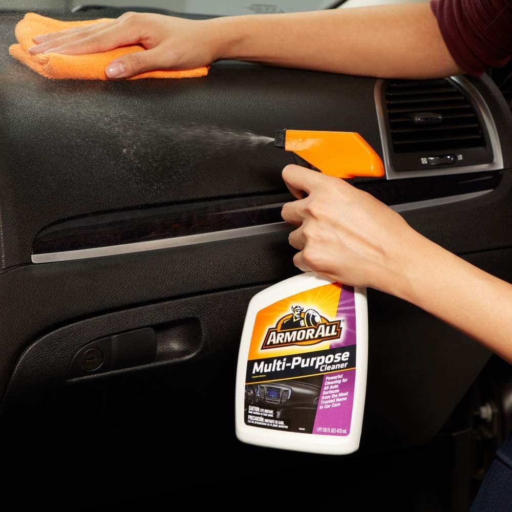 Armor All Veeldoelige Skoonmaker, Kar Skoonmakersproei vir Alle Outo-oppervlakke - 16 Fl Oz (Pak van 2)