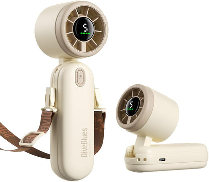Mini Handheld Turbo Fan 4000mAh 3-in-1 Drabaar - Room