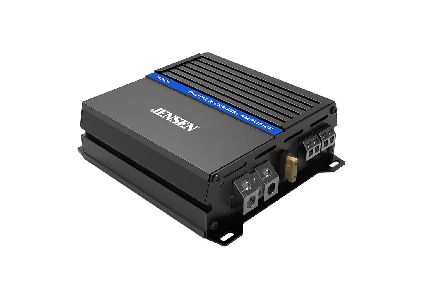 JA-Series JA2CH Class-D High Performance Bridgeable 2-Channel Car Audio Amplifier 600 Watts Peak Power Efficient Compact Design