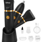 Body Hair Trimmer for Men, Manscape Ball Pubic Hair Trimmer, 3 in 1 Body Grooming Kit for Groin, Waterproof Body Electric Shaver Razor, Grooming for Face and Body, Gifts for Men, Black
