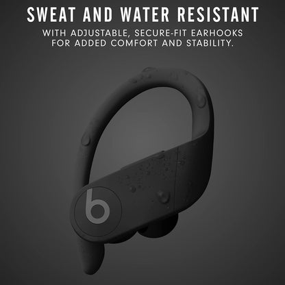 Beats Powerbeats Pro Wireless Earbuds Apple H1 Headphone Chip Class 1 Bluetooth Headphones 9 Hours of Listening Time Sweat Resistant Built-In Microphone - Black