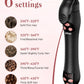 Automatic Rotating Curling Iron – 1 Inch Ceramic Barrel Curling Wand for Medium to Long Hair & Beach Waves, Self-Spinning Hair Curler with LCD Display 250°F–430°F, Dual Voltage, Rose Gold