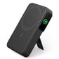 MagGo Power Bank, Qi2 Certified 15W Ultra-Fast MagSafe-Compatible Portable Charger, 10,000mAh Battery Pack with Smart Display and Foldable Stand - Black