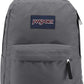 JanSport SuperBreak One Backpacks - Durable, Lightweight Bag with 1 Main Compartment, Front Utility Pocket with Built-in Organizer - Premium Backpack, Graphite Grey