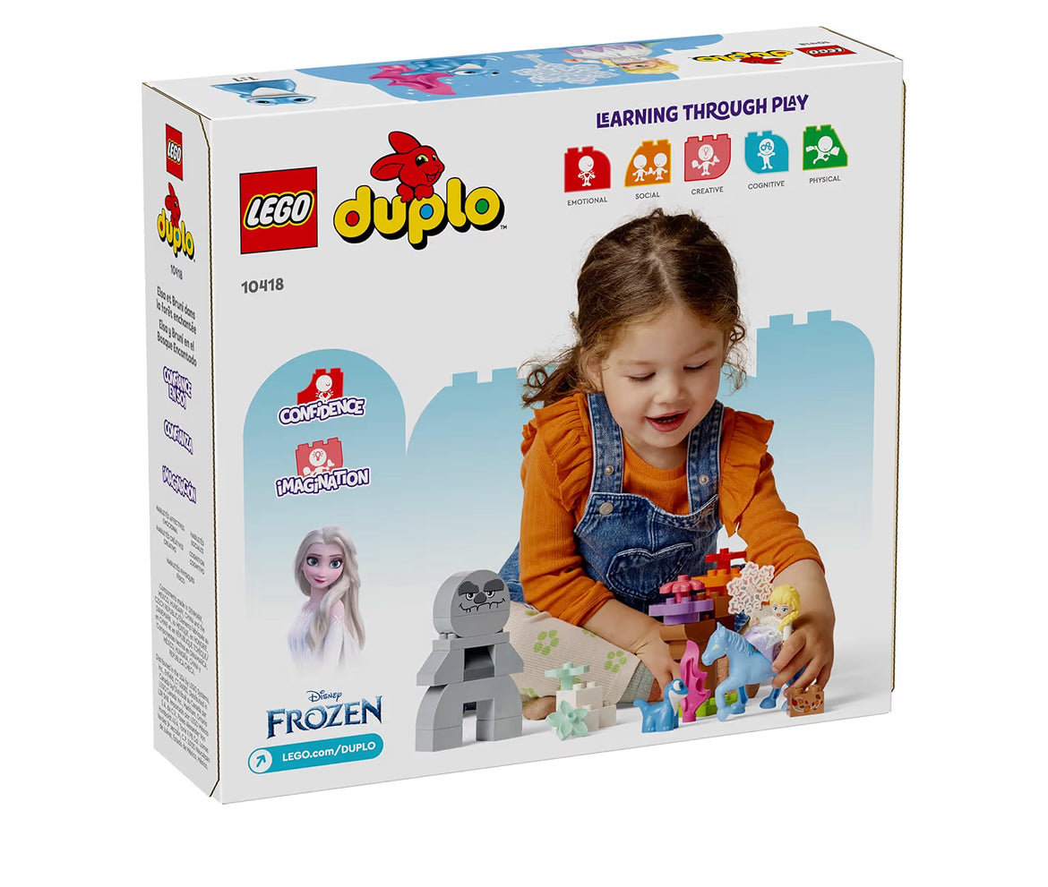 LEGO DUPLO Disney Elsa & Bruni in The Enchanted Forest Frozen Speelding - Disney Prinses Boustel - 10418