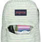 JanSport SuperBreak One Backpacks - Durable, Lightweight Bag with 1 Main Compartment, Front Utility Pocket with Built-in Organizer - Premium Backpack - 70S Space Dye Fresh Mint