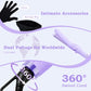 5 in 1 Curling Iron with Interchangeable Ceramic Barrels (0.35"-1.25"), Curling Wand Set with Flat Iron Hair Straightener, Instant Heat Up, Dual Voltage Hair Curler