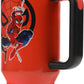 Insulated Stainless Steel Tumbler w/ Reusable Straw & Leak-Proof Lid Easy Carry Handle 40oz (Spiderman)