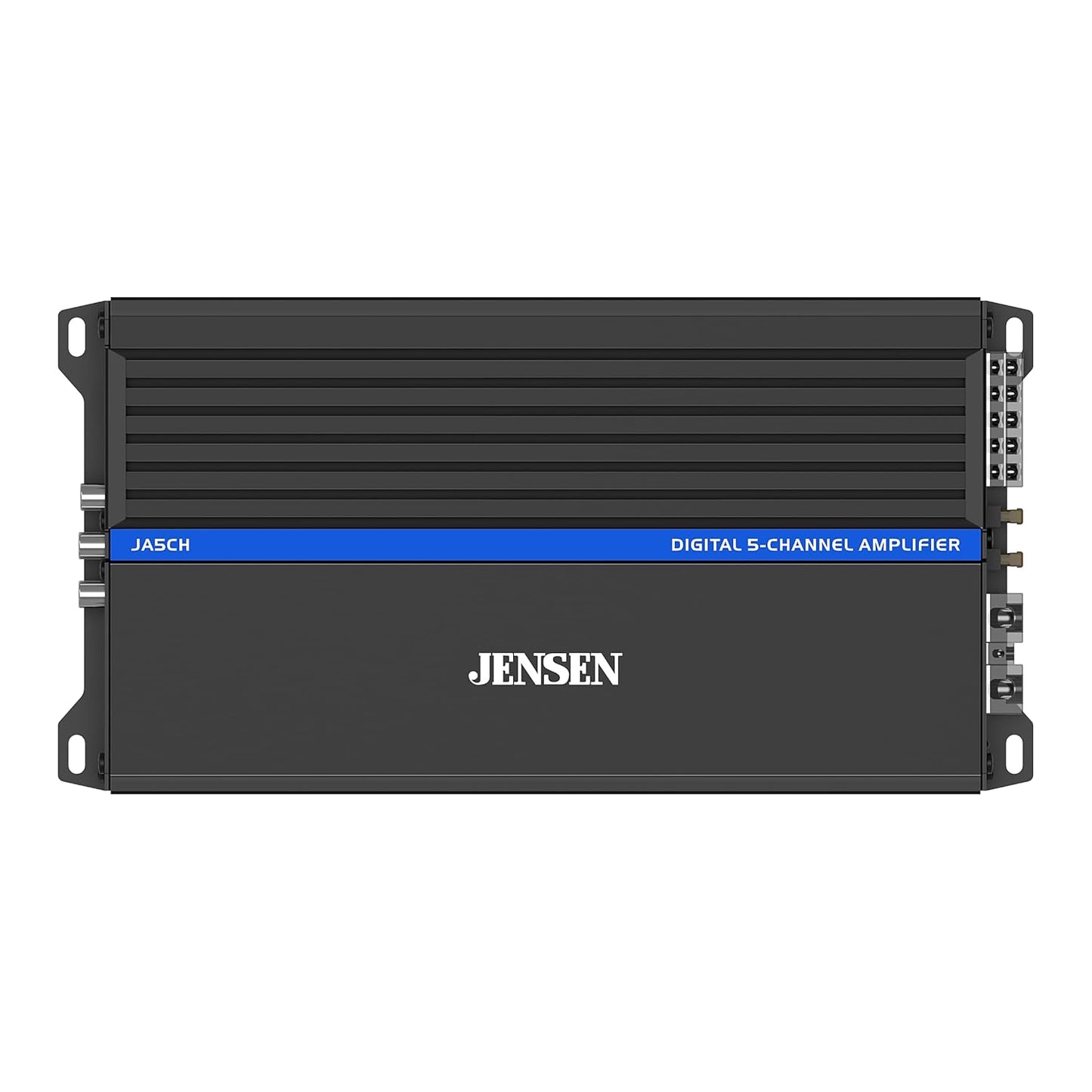 JA-Series JA5CH High Performance Class-D Bridgeable 5-Channel Car Audio Amplifier 1,500 Watts Peak Power | Efficient Compact Design