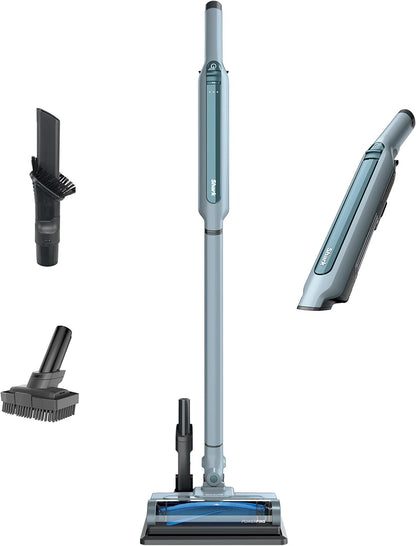 Shark WS642BL WANDVAC-stelsel troeteldier-ultra-liggewig kragtige koordlose stoksuier met laaidok, Blou