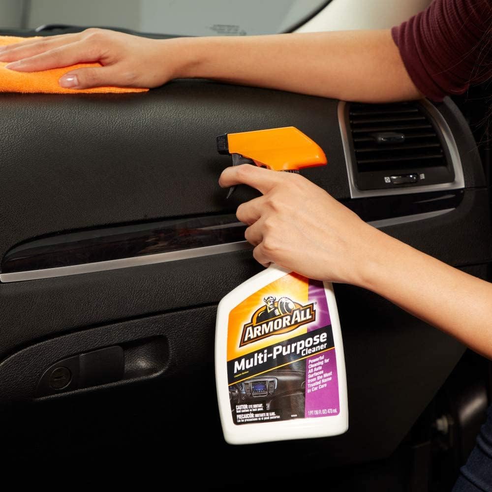 Armor All Veeldoelige Skoonmaker, Kar Skoonmakersproei vir Alle Outo-oppervlakke - 16 Fl Oz (Pak van 2)