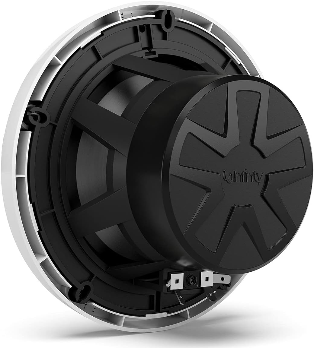 Infinity 6.5" 2-Way 225W Water Resistant Coaxial Marine Boat Car Audio Stereo Speakers