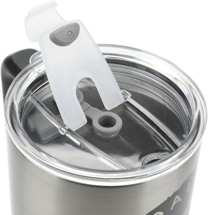 Insulated Stainless Steel Tumbler w/ Reusable Straw & Leak-Proof Lid Easy Carry Handle 40oz (Starwars)