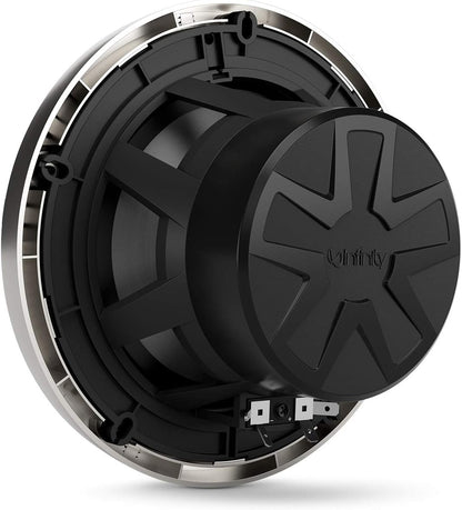Infinity INF622MLT 622MLT Marine Boat 6.5 inches RGB LED Coaxial Speakers - Titanium