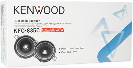 Kenwood KFC835C 3.5-duim Ronde Motorluidsprekerstelsel