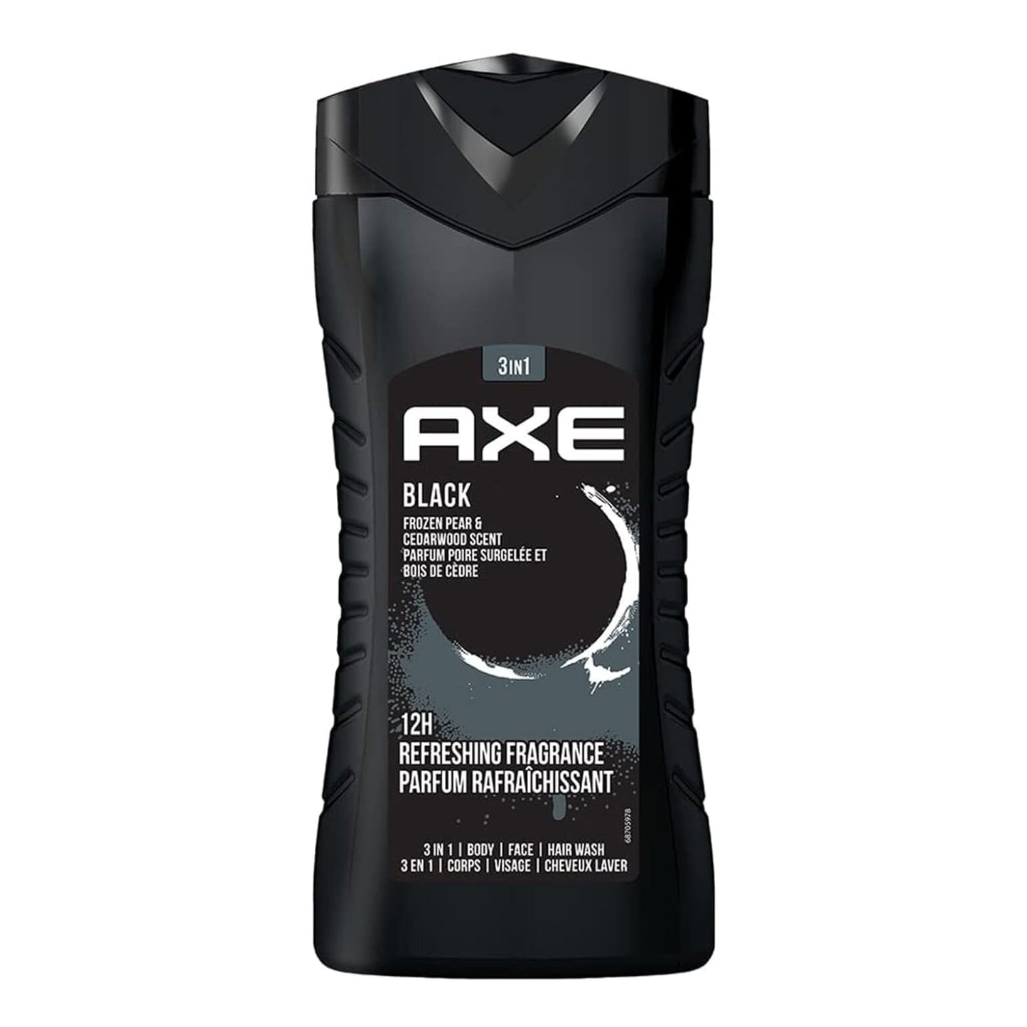 AXE Black- Frozen Pear & Cedarwood Scent 3 in 1 Body wash 12HR Refreshing Fragrance