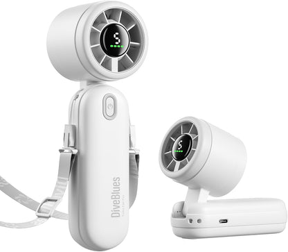 Mini Handheld Turbowaaier 4000mAh 3-in-1 Draagbaar - Wit