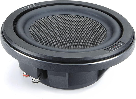 Kenwood EXcelon KFC-XW800F 600W Piek (150W RMS) 8" EXcelon Reeks Platmonteer Enkel 4 Ohm Slank Subwoofer