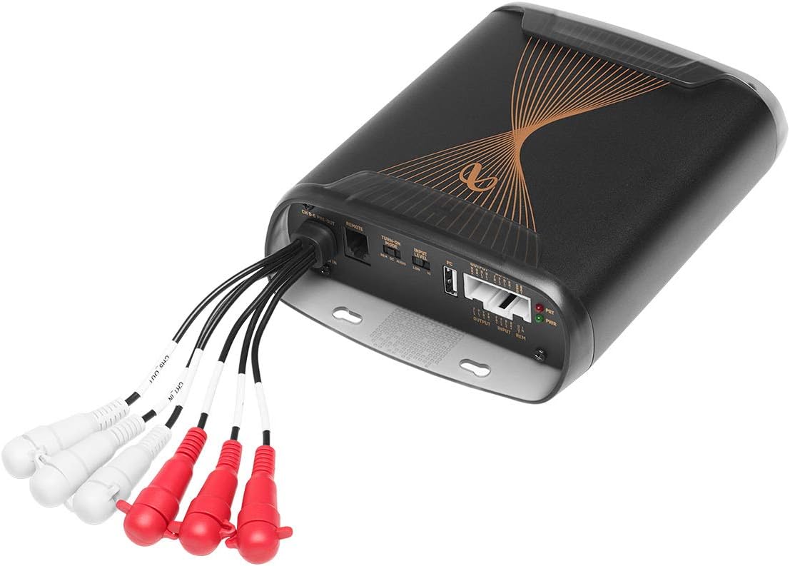 Infinity 4-Channel Class A/B Amplifier Design, w/ 2-Channel Pre-Amp Outputs & Digital Signal Processing