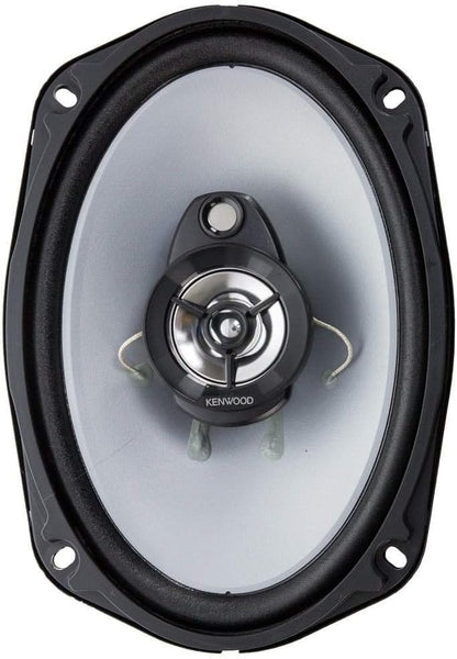 Kenwood KFC-6966S 6 x 9 Duim 400-Watt 3-rigting Vlakmonteer Koaksiale Motorluidspreker Maklike Installasie - Paar
