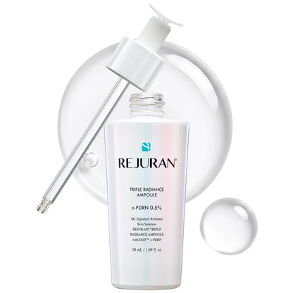 REJURAN Triple Radiance Ampoule c-PDRN® Brightening Face Serum, 1.69 fl oz